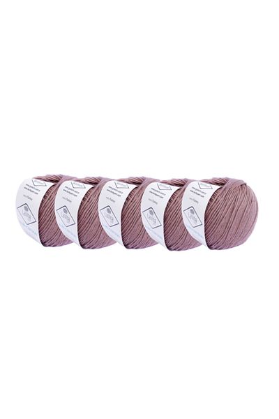 LaVita Yarn Baby Cotton 50 gr Amigurumi, Punch, Hand Knitting Thread, 5 Pack Taka Yarn (VİZON-7001)