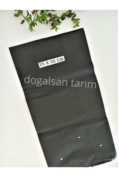 Doğalsan Tarım Fide Poşeti 25x50 Cm 15 Adet Fide Torbası Fidan Poşeti Fidan T...