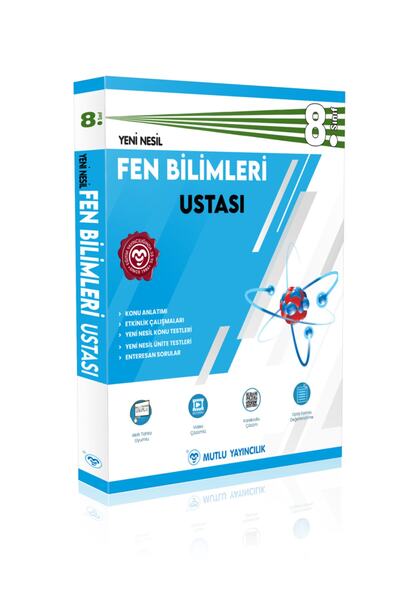 Mutlu Yayıncılık 8. Sınıf Yeni Nesil Fen Bilimleri Ustası / Kolektif / Mutlu ...