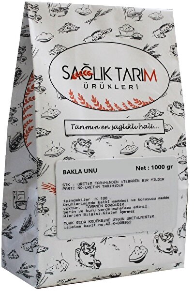 SAĞLIK TARIM ÜRÜNLERİ Bakla Unu 1 Kg