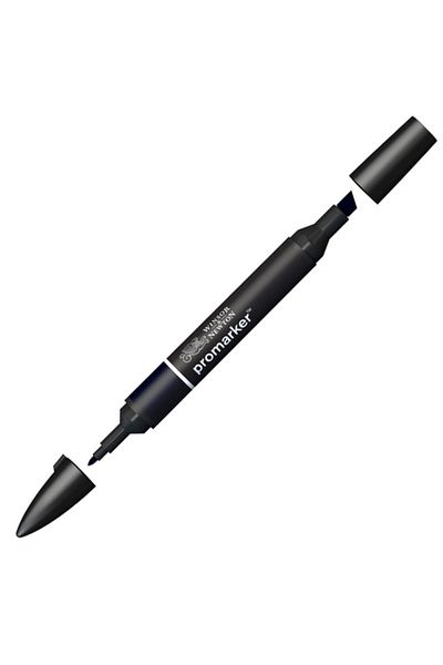Winsor Newton وينسور آند نيوتن: قلم بروماركر: أزرق أسود