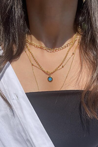 VAGGON Halskette – Bijouterie - Blau