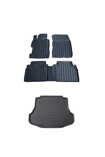 Leader First Honda Civic Fd6 3d Havuzlu Paspas + Bagaj Havuzu 2006-2012
