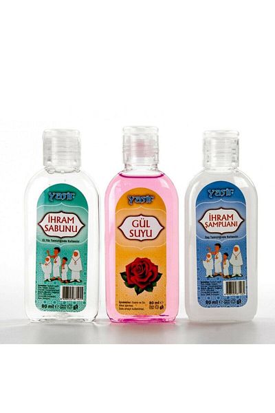 BERAT Ihram Soap Liquid Set of 3 2 Pieces