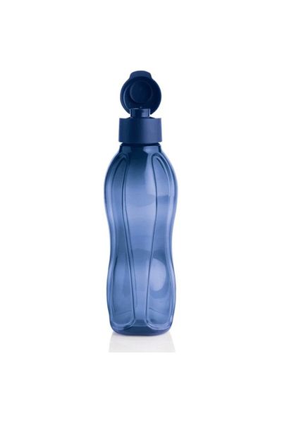 Tupperware 1 Liter Bottle Dark Blue Flask