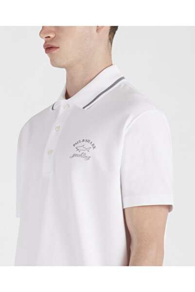 PAUL&SHARK Ανδρικό πλεκτό πουκάμισο πόλο C.wCotton