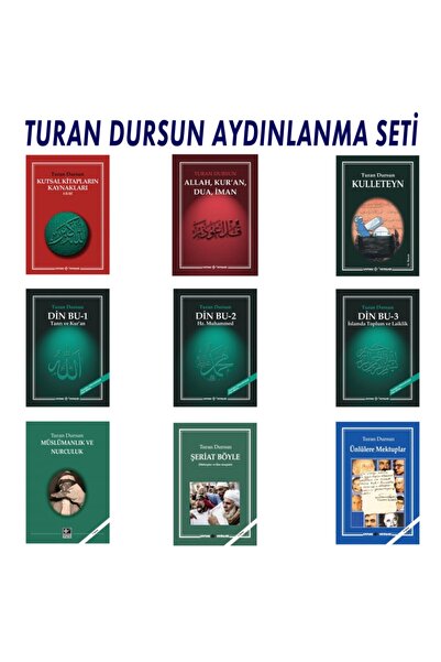 Kaynak Yayınları Turan Dursun - Aydınlanma Seti - 9 Kitap