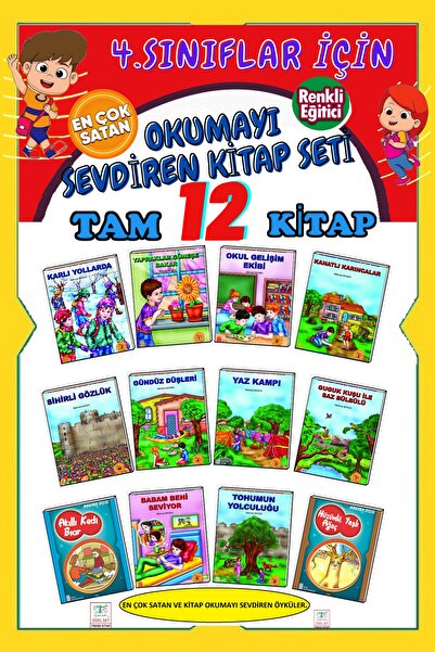 Ata Yayıncılık 4.sınıf Öğrencilerinin Zevkle Okuyacağı Hikaye Seti