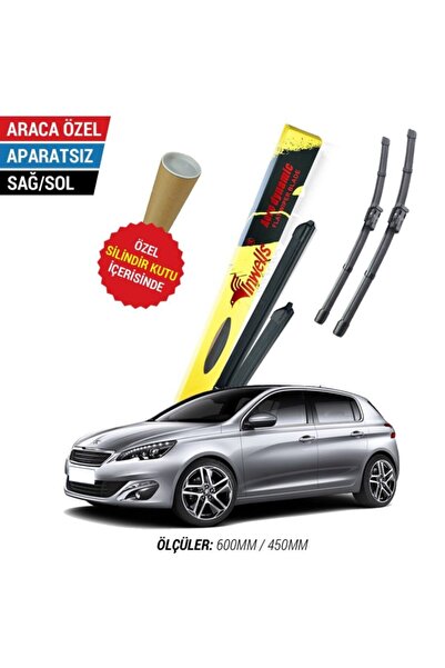 Inwells Peugeot 308 Inwells Muz Silecek Takımı (2014-2021)
