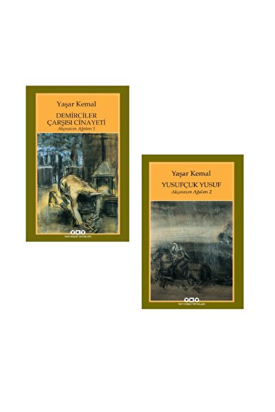 Yapı Kredi Yayınları Yaşar Kemal Akçasazın Ağaları 1,2 (2 Kitap Set)
