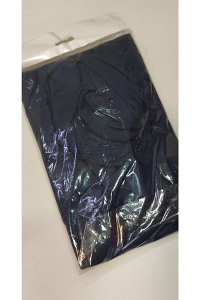 Merve Hijab Neck Collar Bonnet Navy Blue