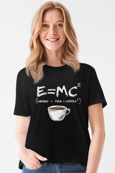 ROCKANDROLL Tricou negru Energetic Brown cu mânecă scurtă pentru femei