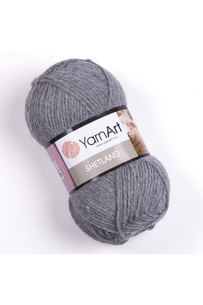 Yarnart Shetland - Πλεκτό Χέρι Νήμα Γκρι-530