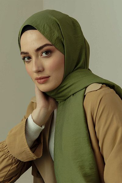 Nilbutik Khaki Cazz Shawl