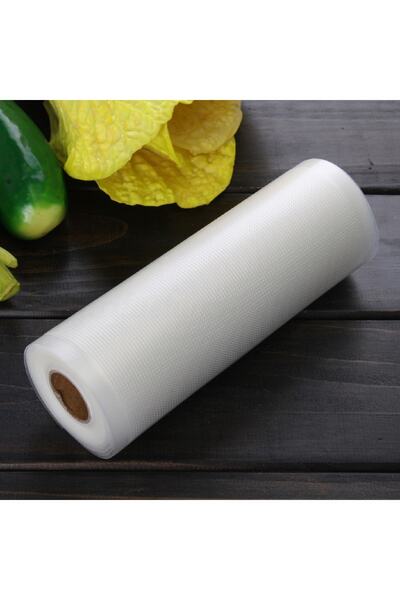 Vakur Rulo Tırtıklı Vakum Poşeti 15 Mt X 20 Cm