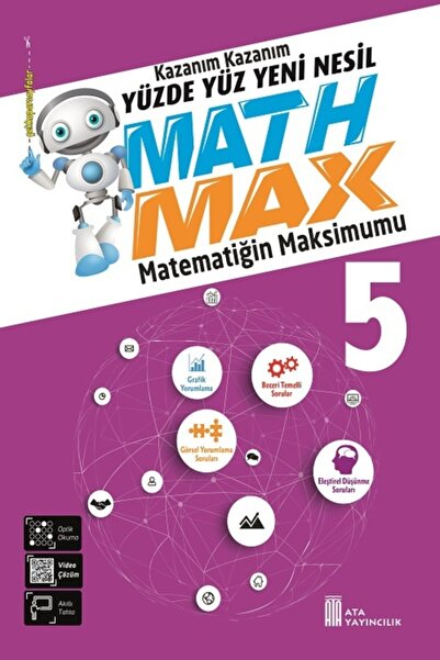 Ata Yayıncılık Yeni Nesil 5.sınıf Math Max Matematik Soru Bankası [yeni Ürün]...