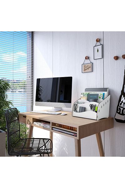 Mingitav Otto Wavy 6-Color Desktop Organizer Document Rack