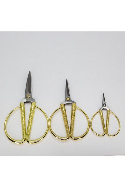 BarokBonbon Metal Gold Engagement Scissors