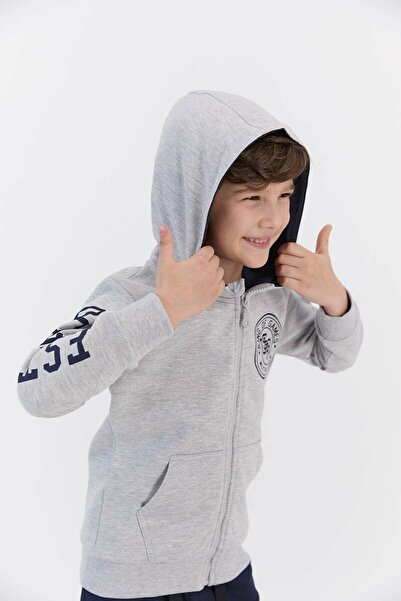 U.S. Polo Assn. Grimelange Boy's Zippered Tracksuit Set