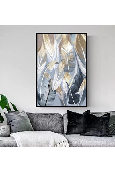 Markazip Siyah Metal Çerçeveli Kanvas Tablo 70x100cm Kod: Rr2005-k-s