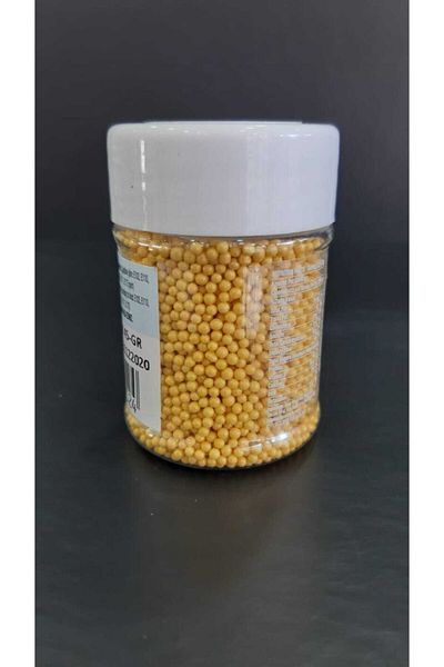 Dr. Gusto Dr Gusto 2mm Gold Beads Candy 45g