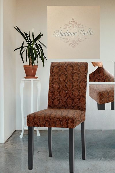 MADAME BELLA Υψηλής ποιότητας κάλυμμα καρέκλας με μοτίβο Kyu Khve Jacquard Shawl - Ευέλικτο και πλένεται