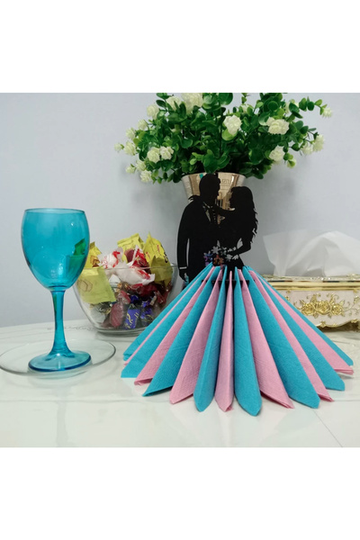 Probest DESIGN Bridal Groom - Wooden Napkin Holder