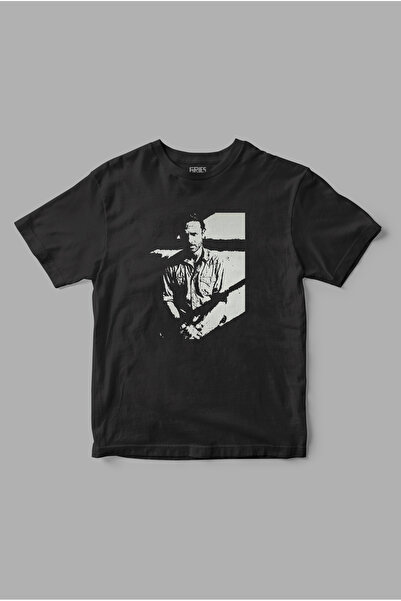 Gries Rik Grimes "TWD" Štampano majica