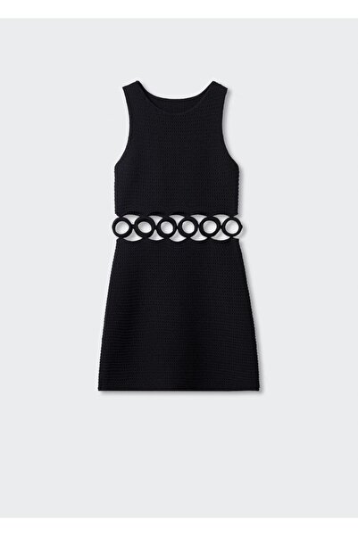 MANGO Woman Halkalı Dantel Elbise