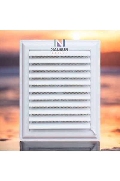 Nalbur Bakkal 40 X 44 Plastik Banyo Wc Havalandırma Menfezi Yüzeysel Hareketl...