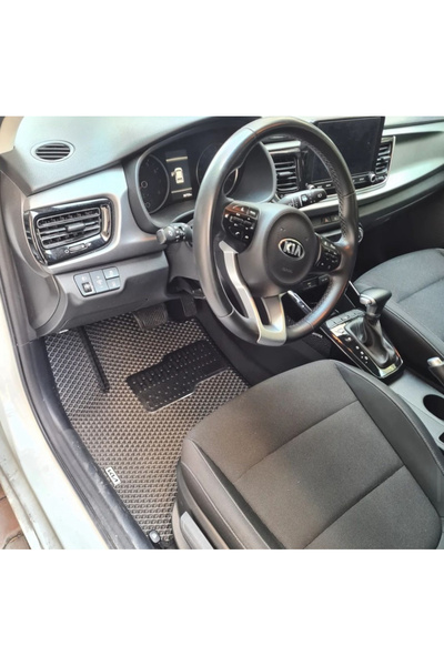 maxcar Kia Rio 2018-2023 Premium Eva Akıllı Oto Paspas-Metal Topukluk