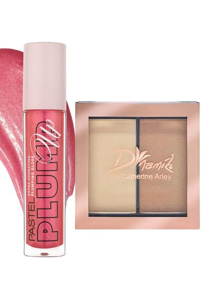 Pastel Plump up 206 Plumping Lip Gloss + Dynamic Magic Highlighter