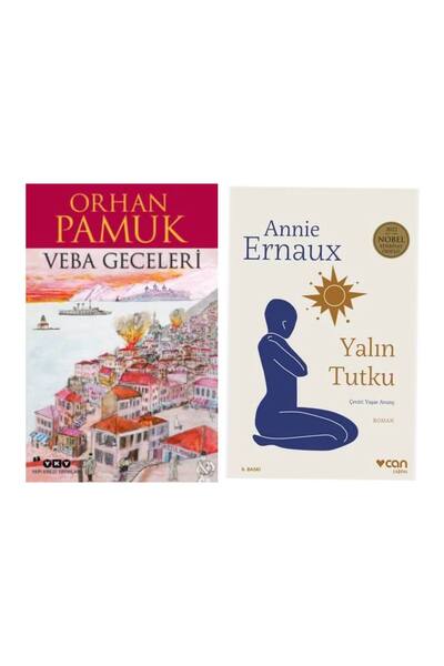 Yapı Kredi Yayınları Veba Geceleri Orhan Pamuk - Yalın Tutku Annie Ernaux