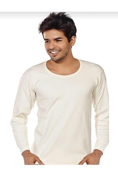 Tutku 0112 Men's Interlock 100% Cotton Top Fani̇la 2 Pieces