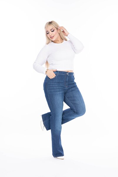 EYLÜLXXL PANTALONI DE JEANS DE MARE MĂRIME SPANIOLĂ