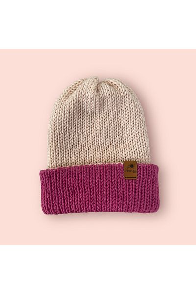 Satürn Hobi Double Sided Unisex Knitted Beanie