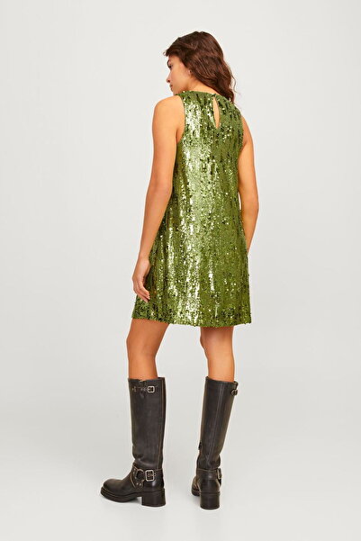 Jack & Jones Kadın Parıltılı Mini Elbise - Tara