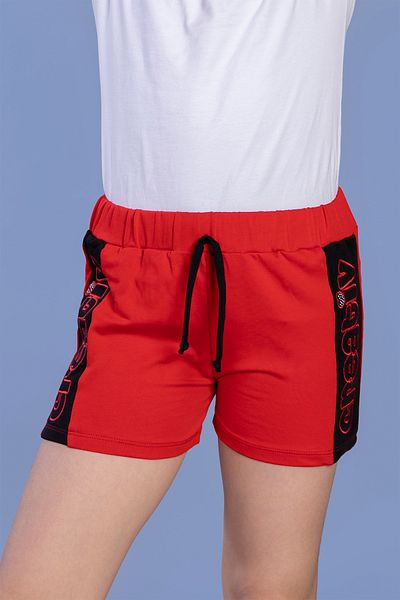 Toontoy Girl - Creativ Embroidered Garnished Shorts