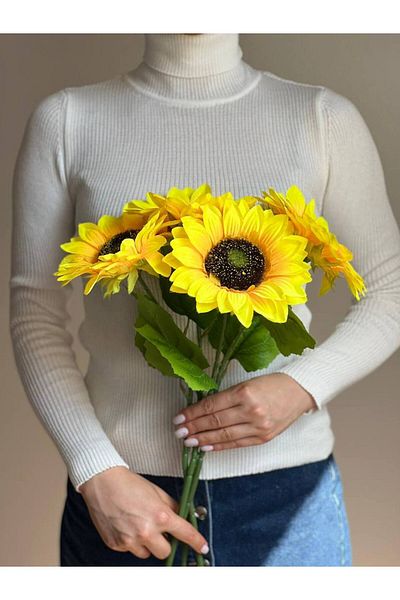 Bubble Women's Knitwear Turtleneck Sweater Seasonal Savior Cotton Slimfit