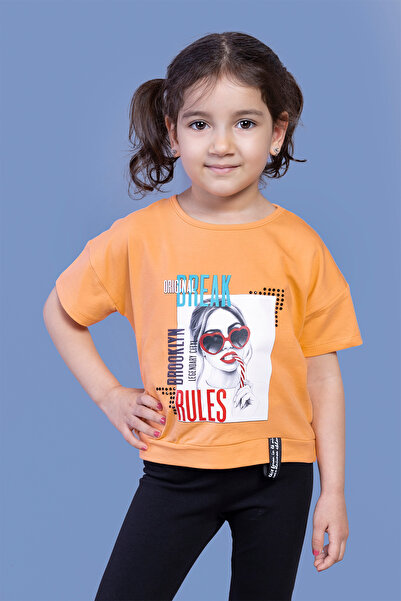 Toontoy Ψηφιακό μπλουζάκι για κορίτσια με τύπωμα