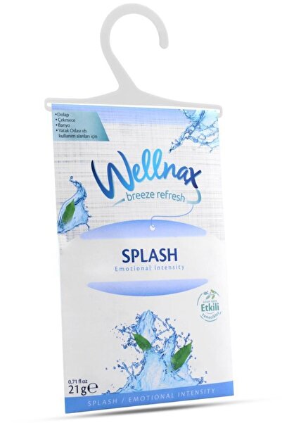 ROSSMANN Wellnax Oda Kokusu Dolap Çekmece Araç Kokusu Splash Koku Kesesi