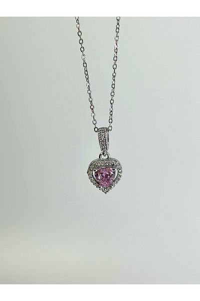 Store 316L Steel Heart Silver Necklace