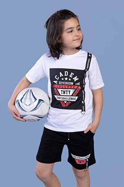 Toontoy Шорти для хлопчиків - з принтом і стрічками