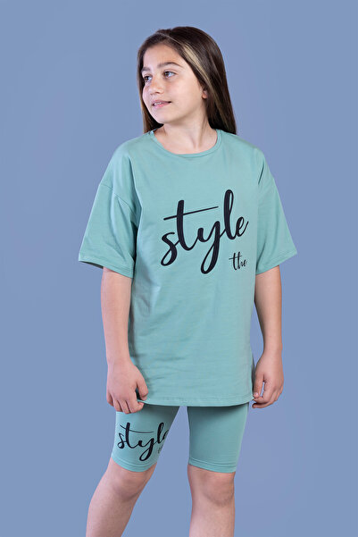 Toontoy Σετ άνετο κολάν B με τύπωμα για κορίτσι