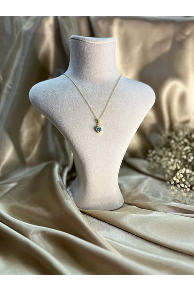 Store 316L Steel Pandora's Heart Gold Necklace