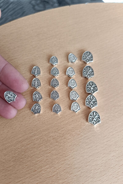 MGA DOĞAL TAŞ مثلث مسبحة معدني - مسبحة تركيب مثلث 10 قطع من الأجهزة المعدنية ...