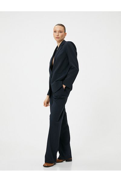 Koton Blazer clasic cu buzunar Fleto