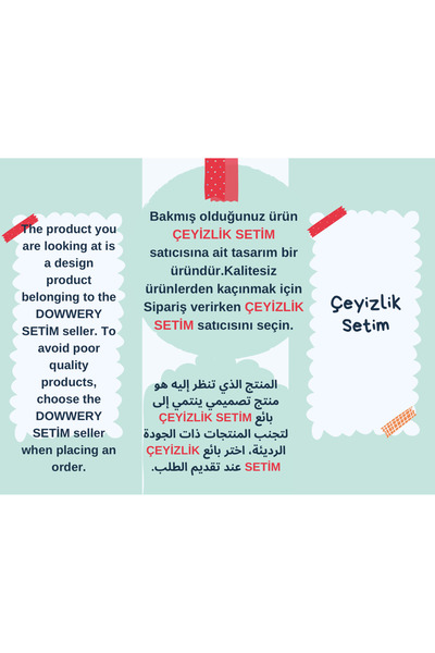 çeyizlik setim 1 Piece in Velvet Box - Zikrmatik and Rosary Set, Gift Dowry Package Rosary