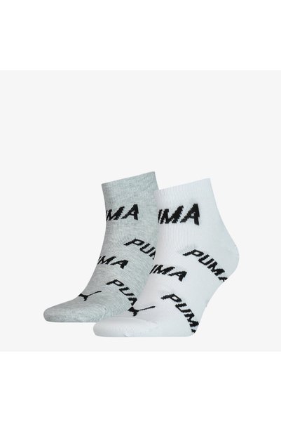 Puma Bwt Quarter 2-Piece Unisex White Socks