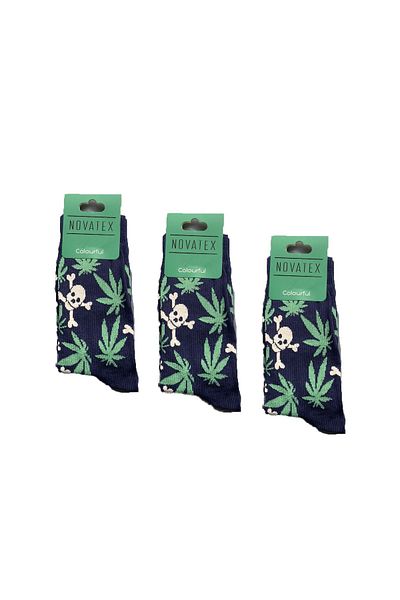 Meri Unisex Funny Patterned Socks 3 Pieces